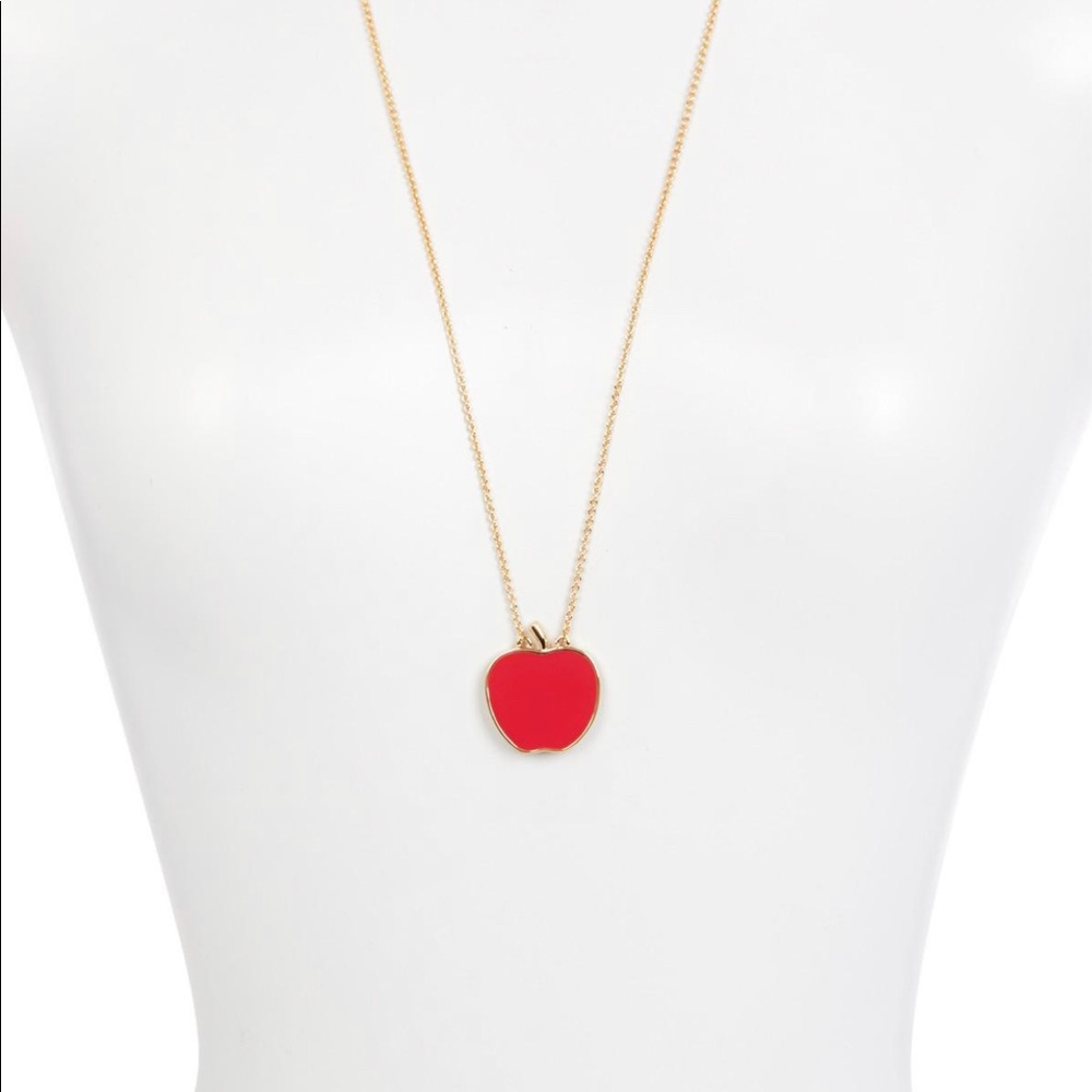 Long apple necklace
